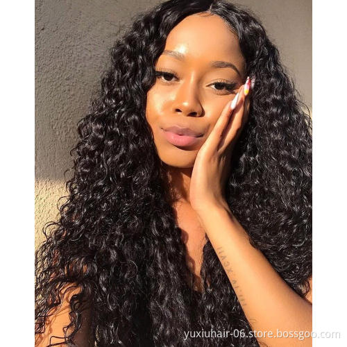 Water Wave Brazilian Virgin Remy Hair Extension Wavy Hair 3 Bundles With Closure Cuticle Aligned Hair No Shedding